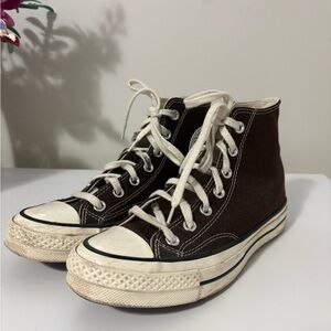 Brown Chuck 70 High Tops